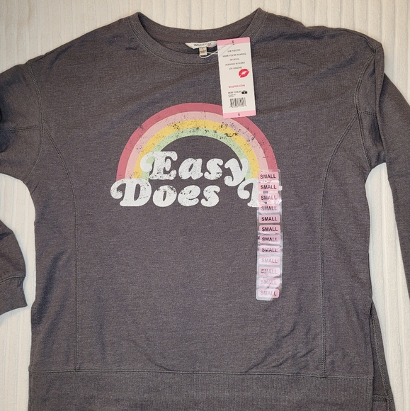 Wildfox Tops - Wildfox 'Easy Does It' Statement Sweatshirt - NEW!